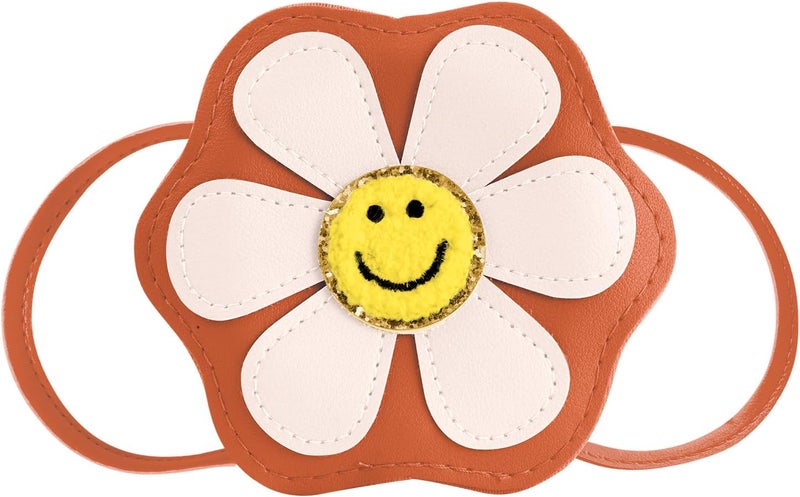 Easozoom Daisy Flower Tiny Small Purse Crossbody Shoulder Bag for Toddler Teen Girls 2 3 4 5 6 7 8 Year Old Kids Baby Gift - Image 1